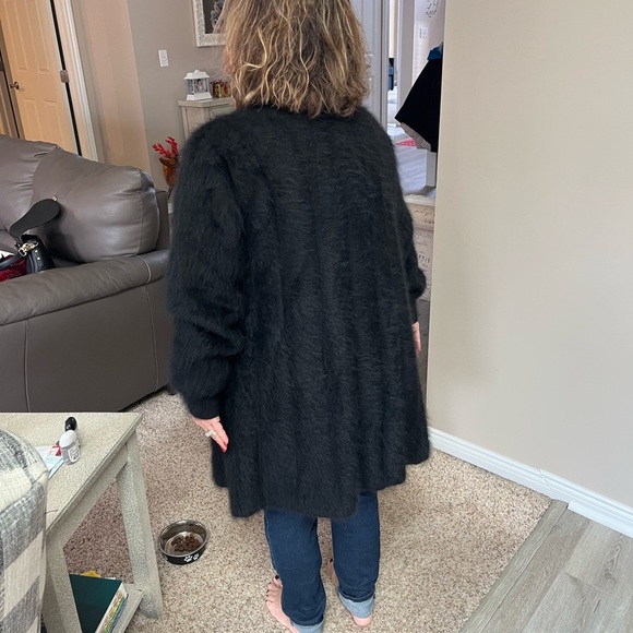 Angora and Rabbit coat - Picture 3 of 7